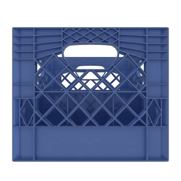 6-Cell Divider Crates in Blue