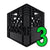 Divider Crate 6-Cell- 3 Pack (Half Gallon Bottles) "13.15 x 12.15 x 11"
