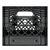 96 Square Milk Crates Pallet (Black Only)  "13x13x11"