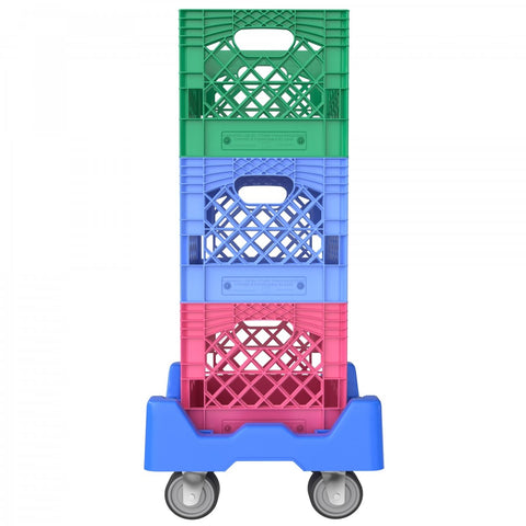Square Milk Crate Dolly "18 x 18 x 8"