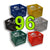 96 Square Milk Crates Pallet  "13x13x11"
