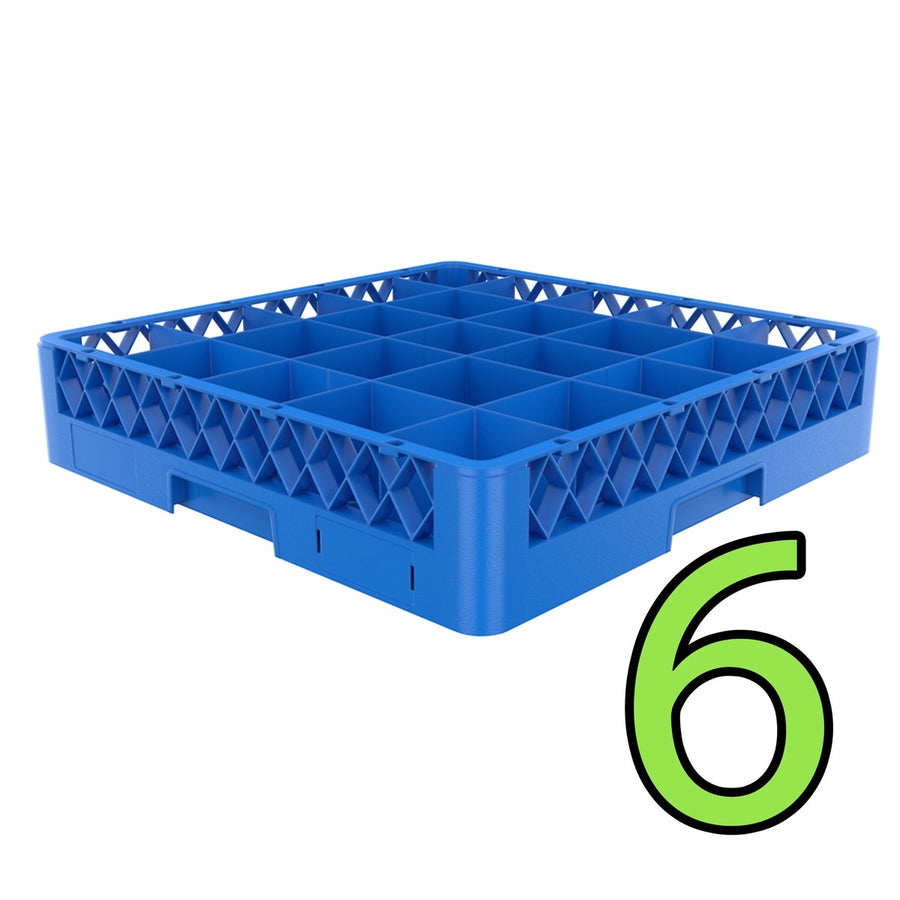 Glass Rack Base (25 Compartment)