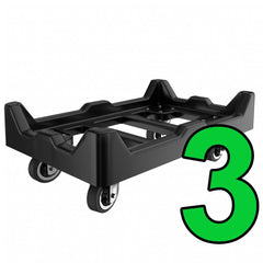 XL Tote Dolly - Set of 3 "27x17x12"