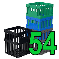 Heavy-Duty Egg Crate 180 – Pallet of 54 "13.1 x 12.85 x 15.2"