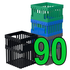 Heavy-Duty Egg Crate 180 – Pallet of 90 "13.1 x 12.85 x 15.2"