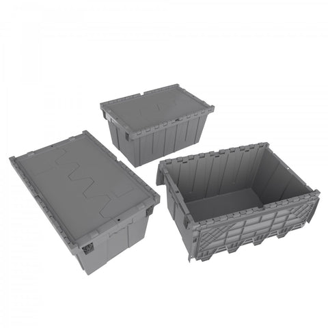 Hinged Lid Tote HLT211512- SET OF 3  "21x15x12"