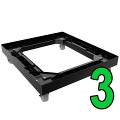Bread Tray Dolly- set of 3 "29x16x6"