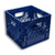 Blue Square Milk Crate