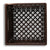 Brown Square Milk Crate