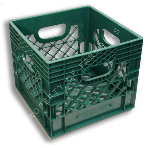 Green Square Milk Crate