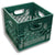 Green Square Milk Crate