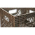 Gray Square Milk Crate