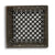 Gray Square Milk Crate