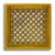 Yellow Square Milk Crate