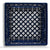 Blue Square Milk Crate