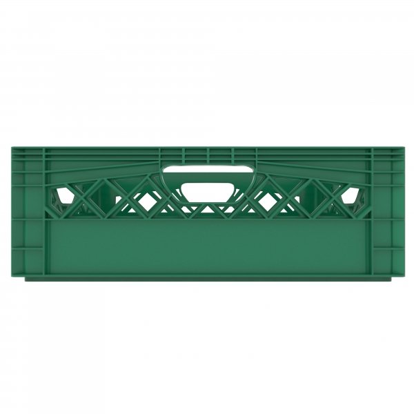 Half Milk Crate in Green